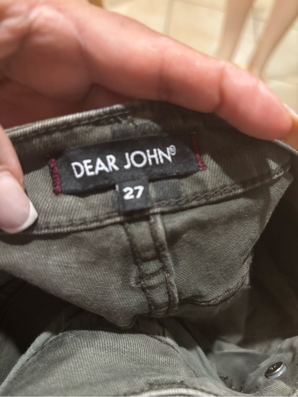 Dear John Charcoal Black Skinny Jeans - Picture 4 of 4